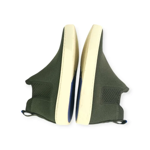 Rothy's the chelsea sneaker moss green size 7.5